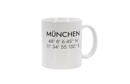 Tasse München Koordinaten #1