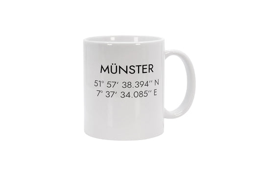 Tasse Münster Koordinaten #1