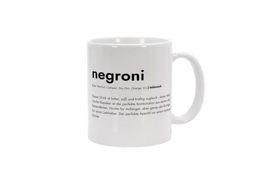 Tasse Negroni - Definition