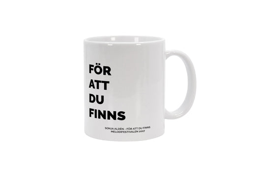 Tasse Sonja Aldén - För Att Du Finns