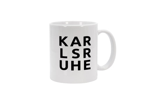 Tasse Stadt KARLSRUHE