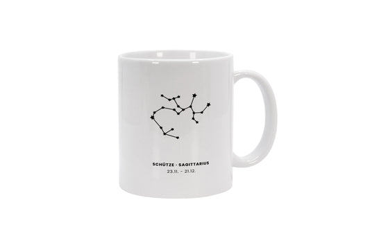 Tasse Sternzeichen Schütze - Konstellation