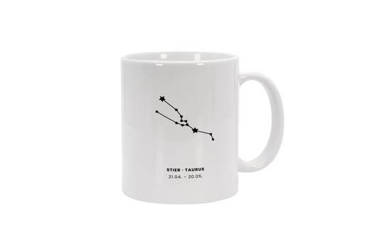 Tasse Sternzeichen Stier - Konstellation