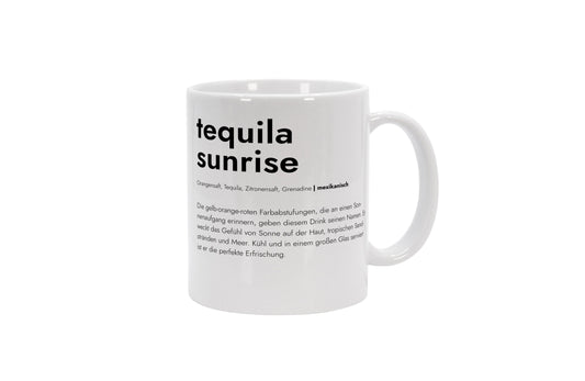 Tasse Tequila Sunrise - Definition