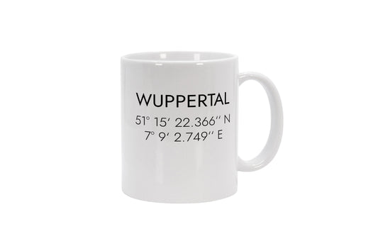 Tasse Wuppertal Koordinaten #1