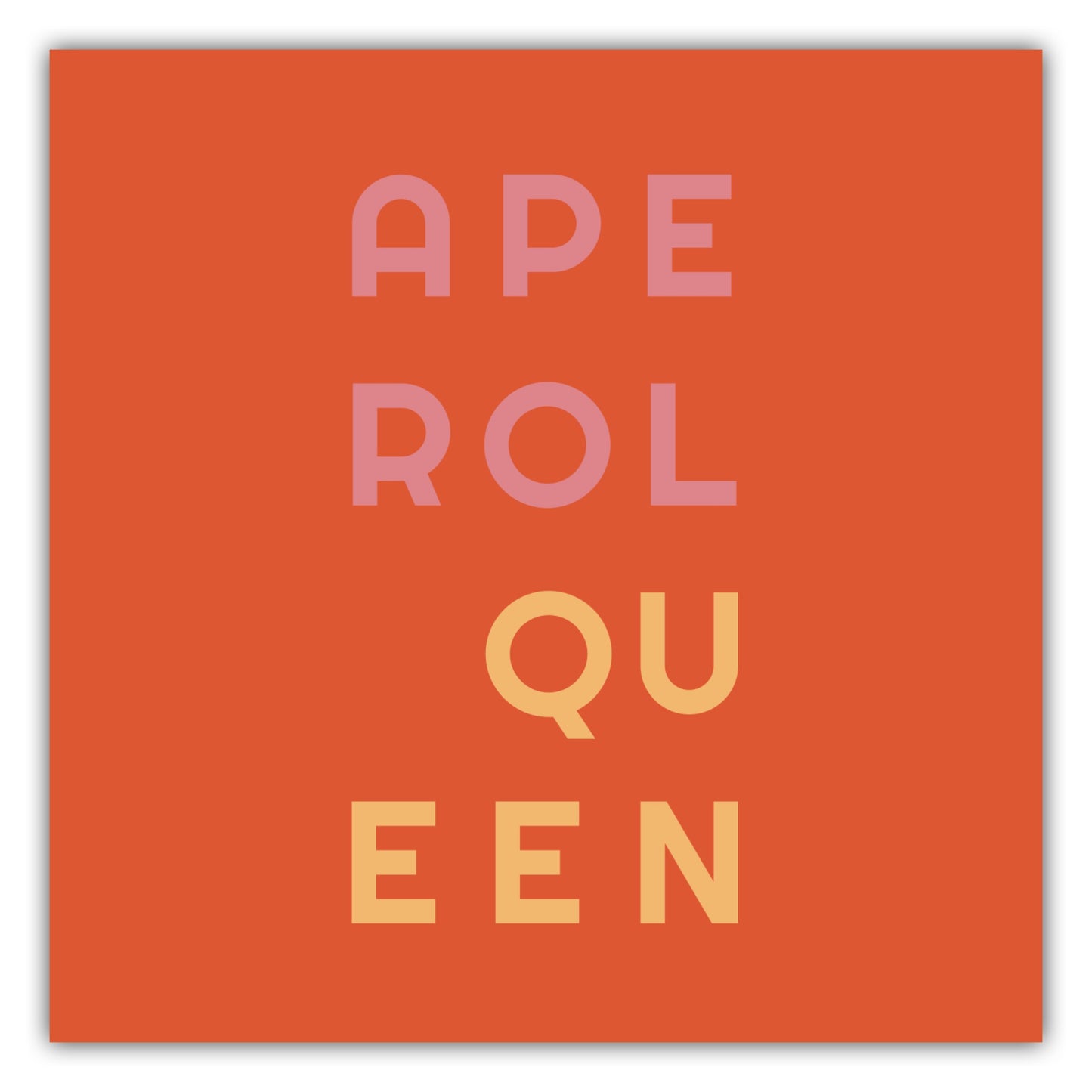 Poster Aperol Queen - La Dolce Vita Collection