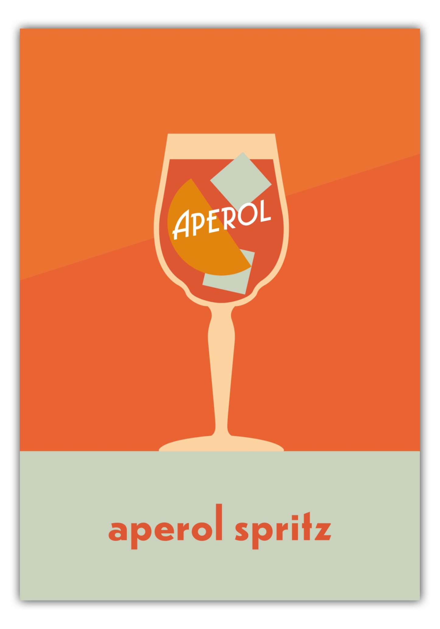 Poster Aperol Spritz Retro - La Dolce Vita Collection