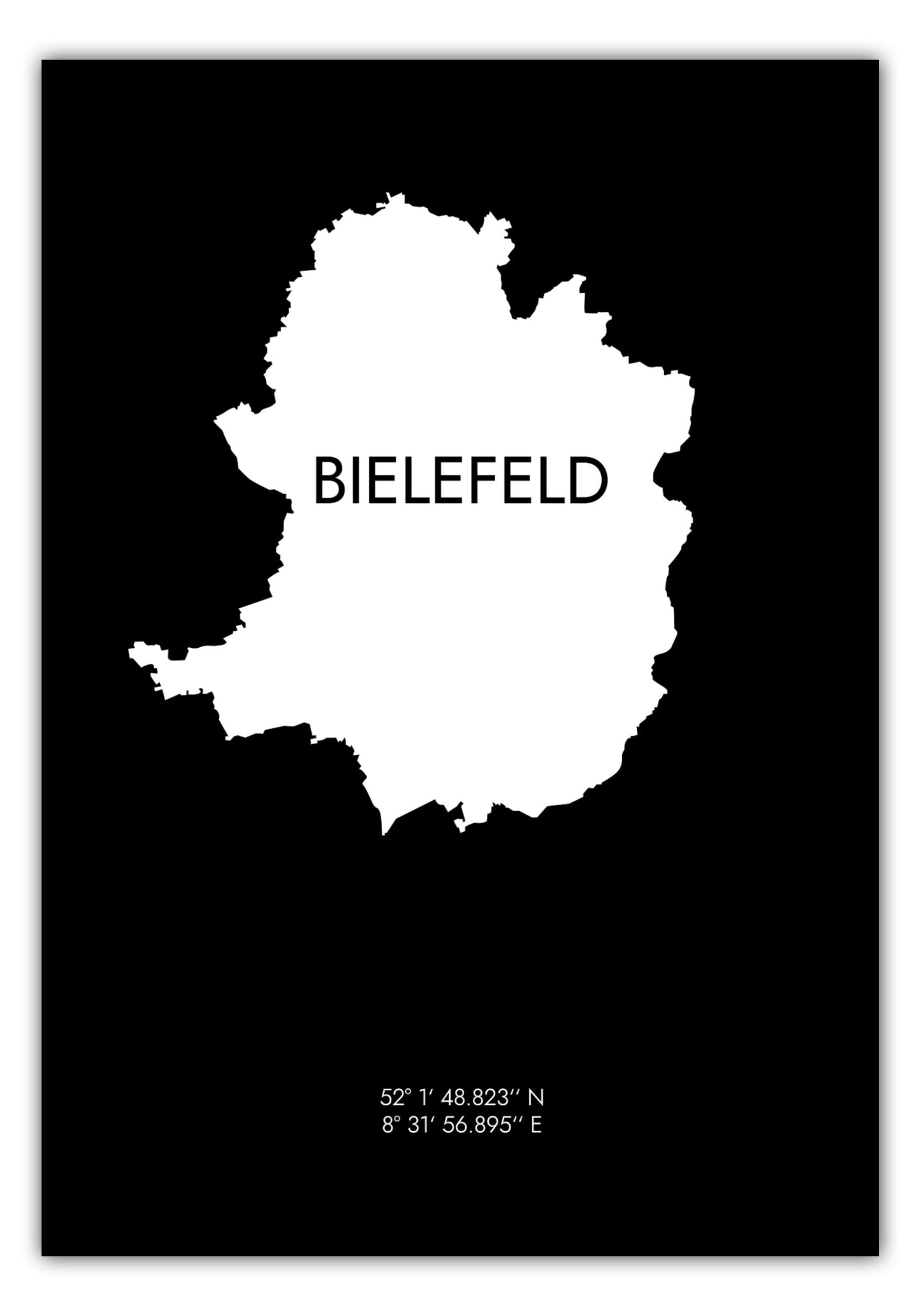 Poster Bielefeld Koordinaten #6