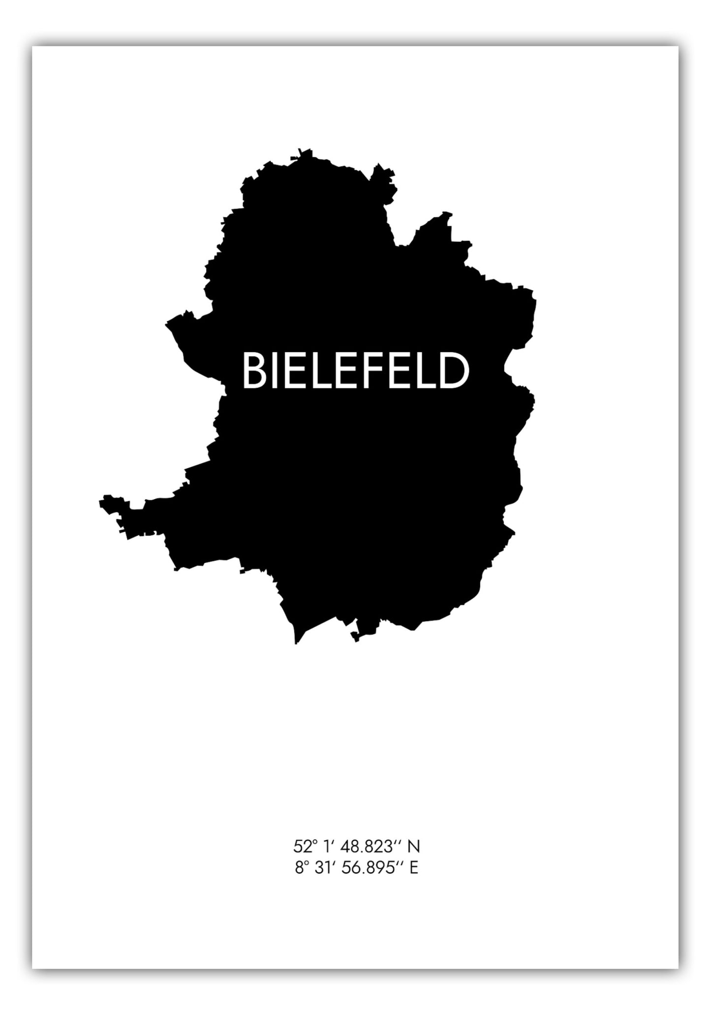 Poster Bielefeld Koordinaten #6
