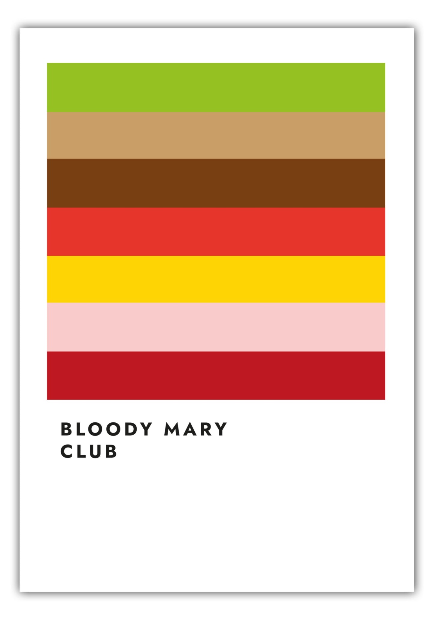 Poster Bloody Mary Club