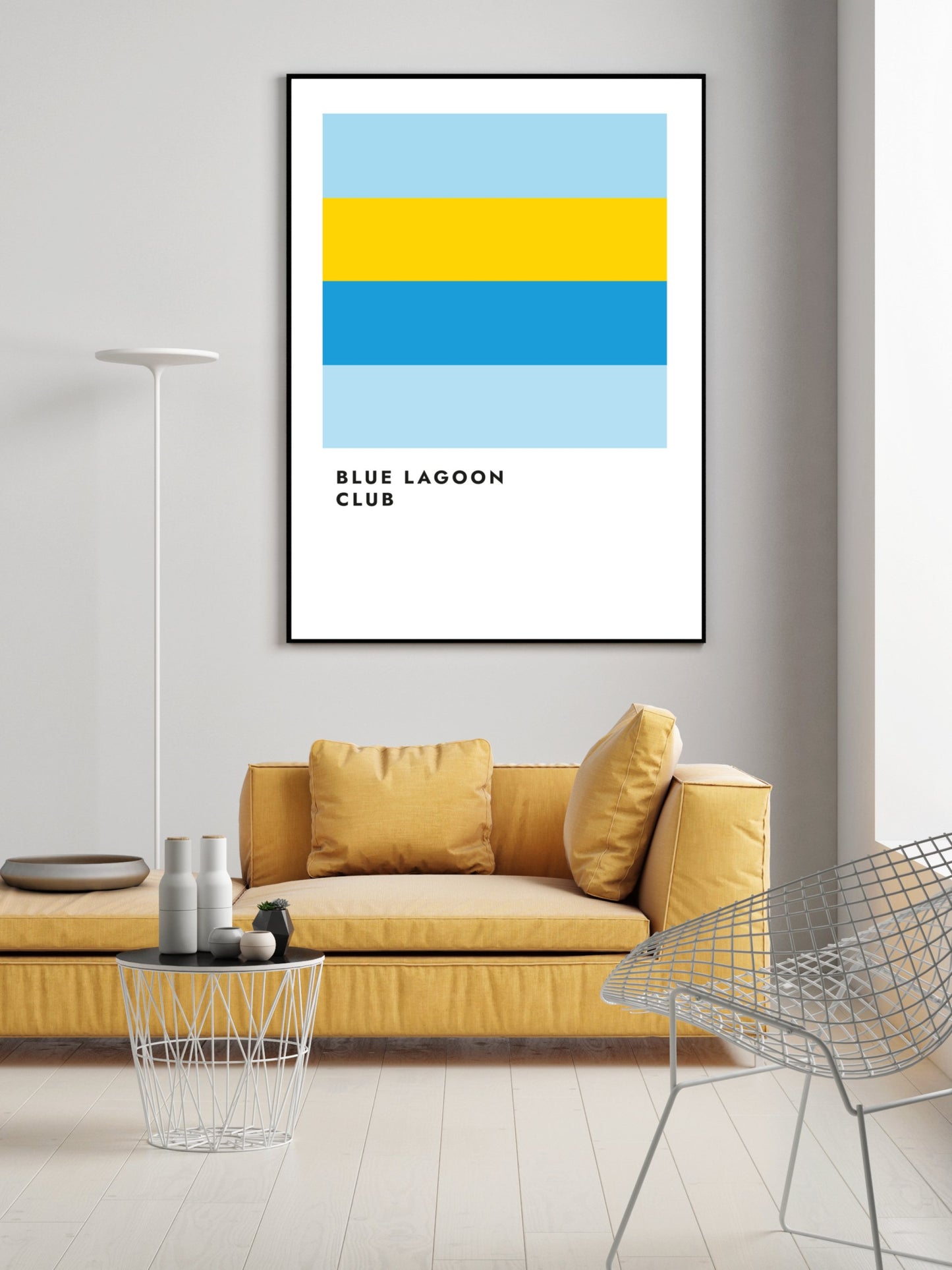 Poster Blue Lagoon Club