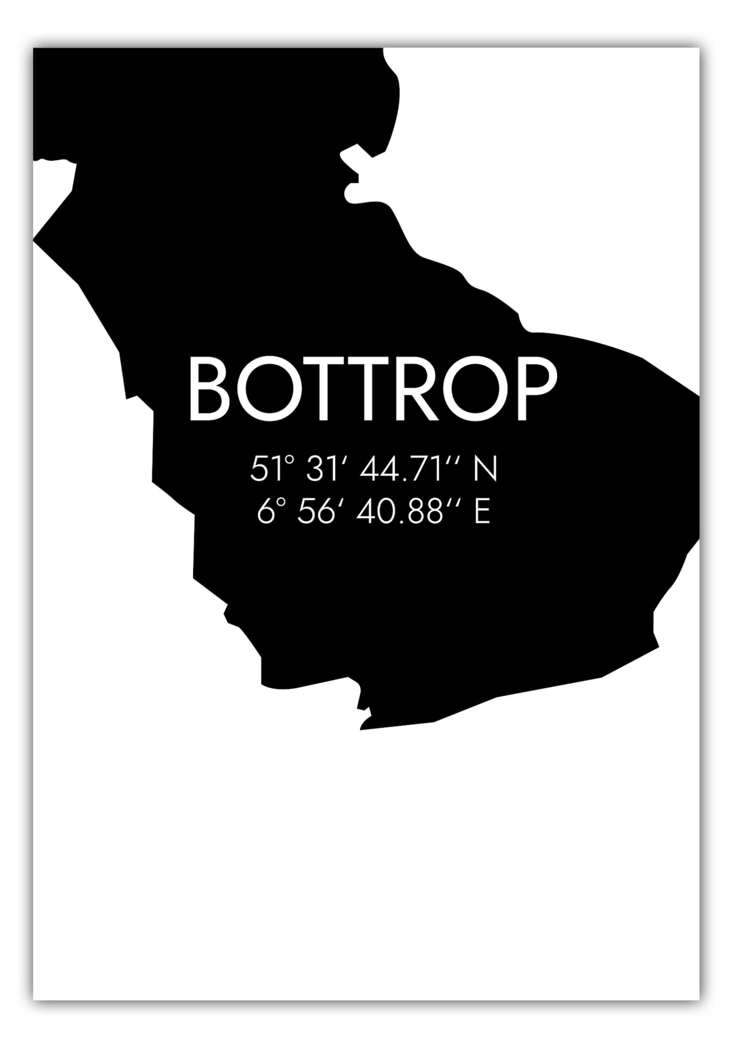 Poster Bottrop Koordinaten #5