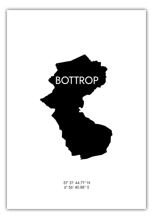 Poster Bottrop Koordinaten #6