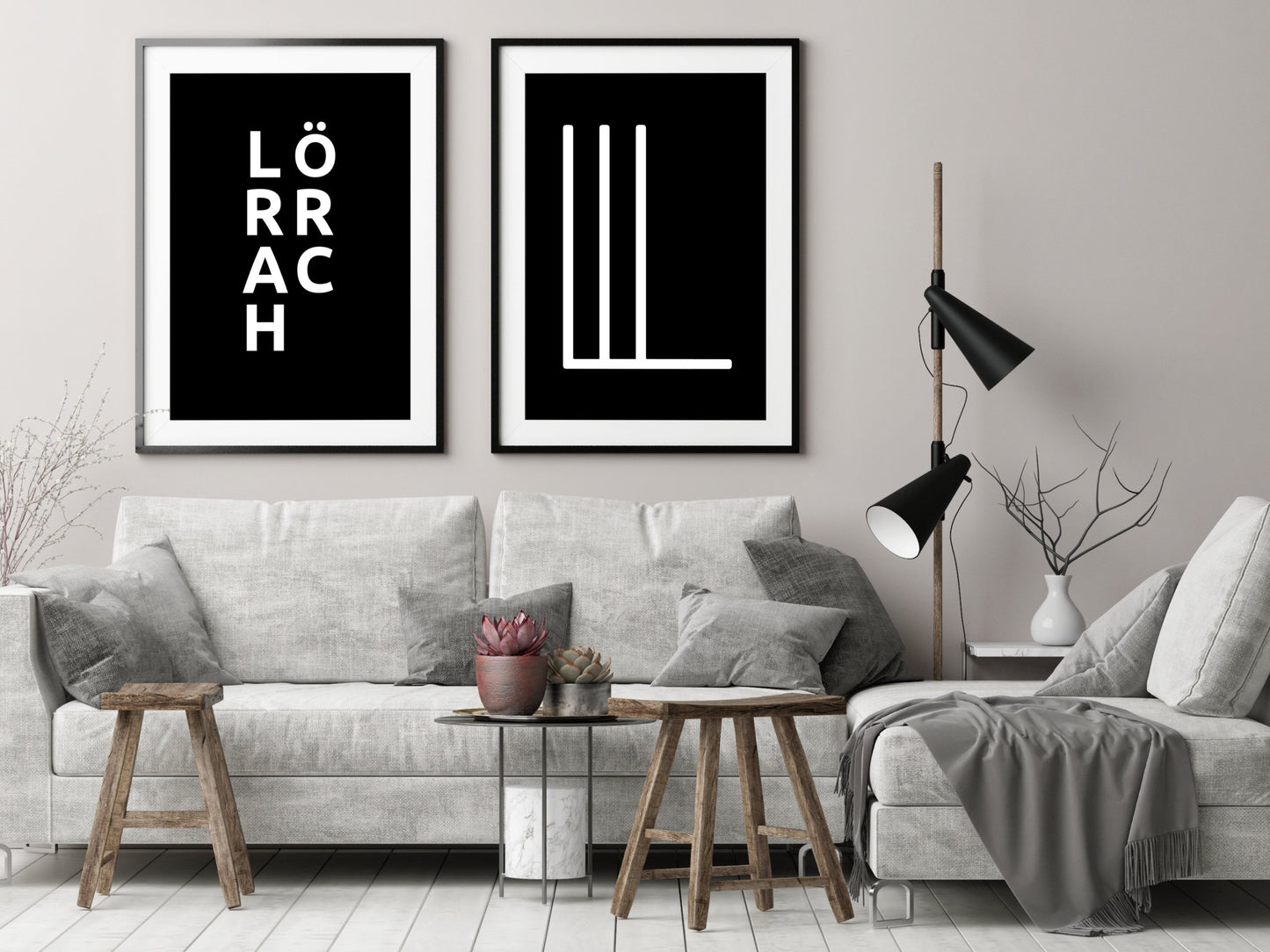 Poster Buchstabe L