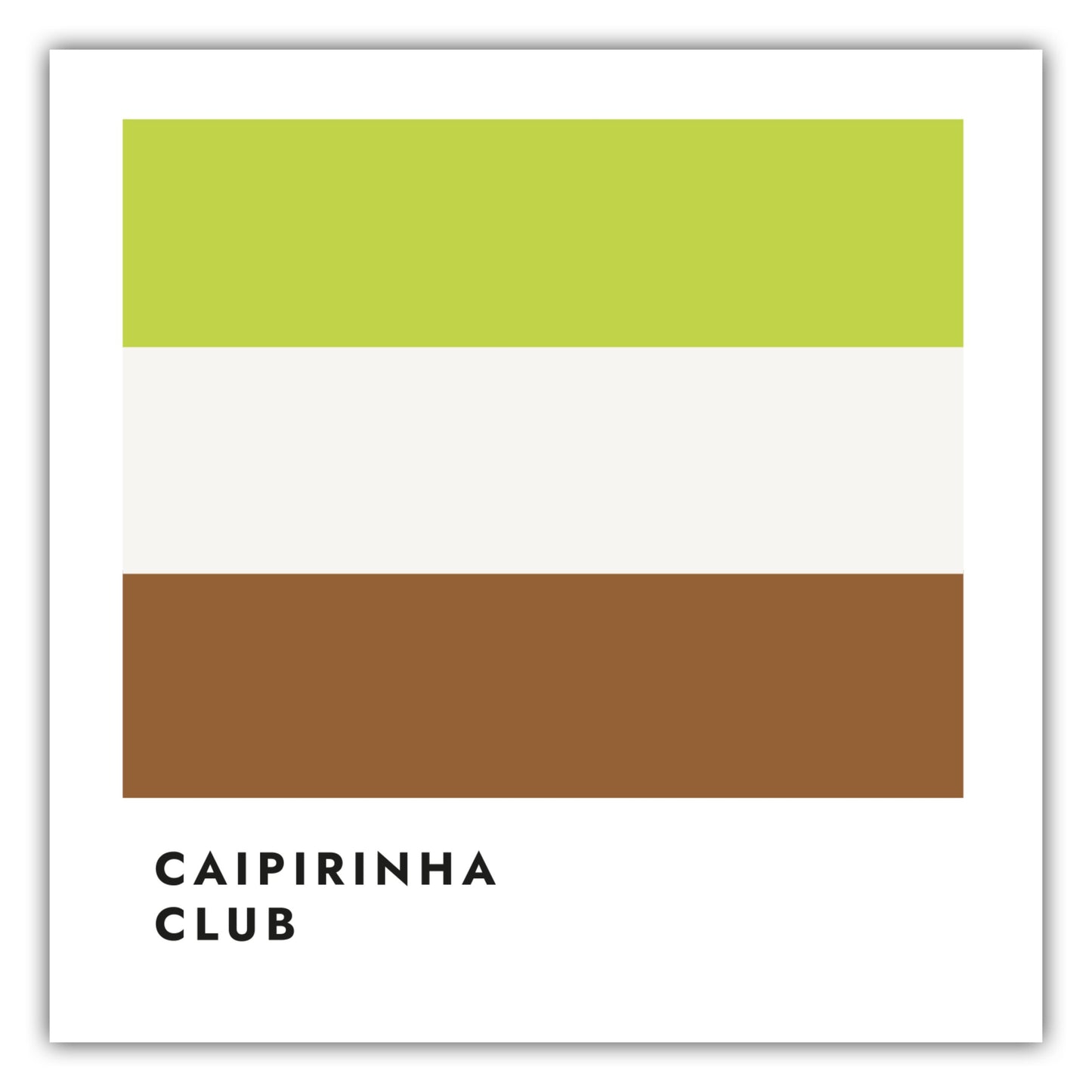 Poster Caipirinha Club