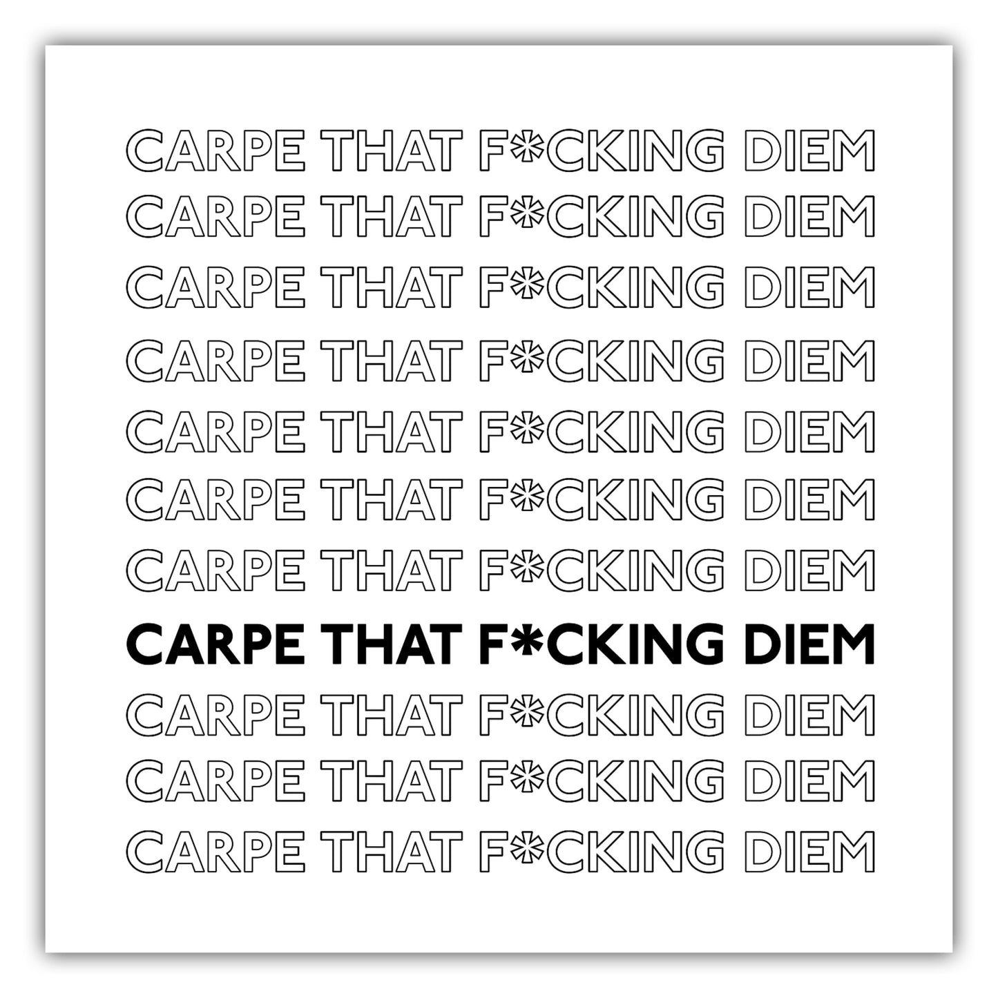 Poster Carpe That Diem #2