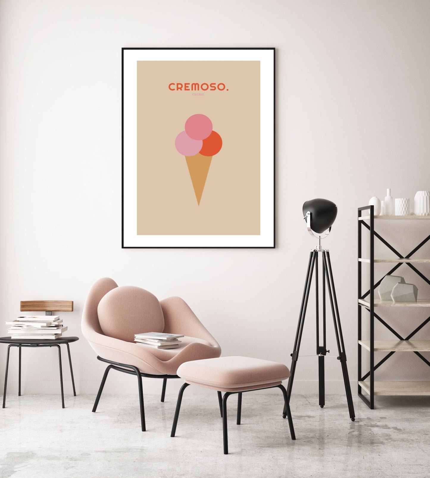 Poster Cremoso - Eiscreme - La Dolce Vita Collection