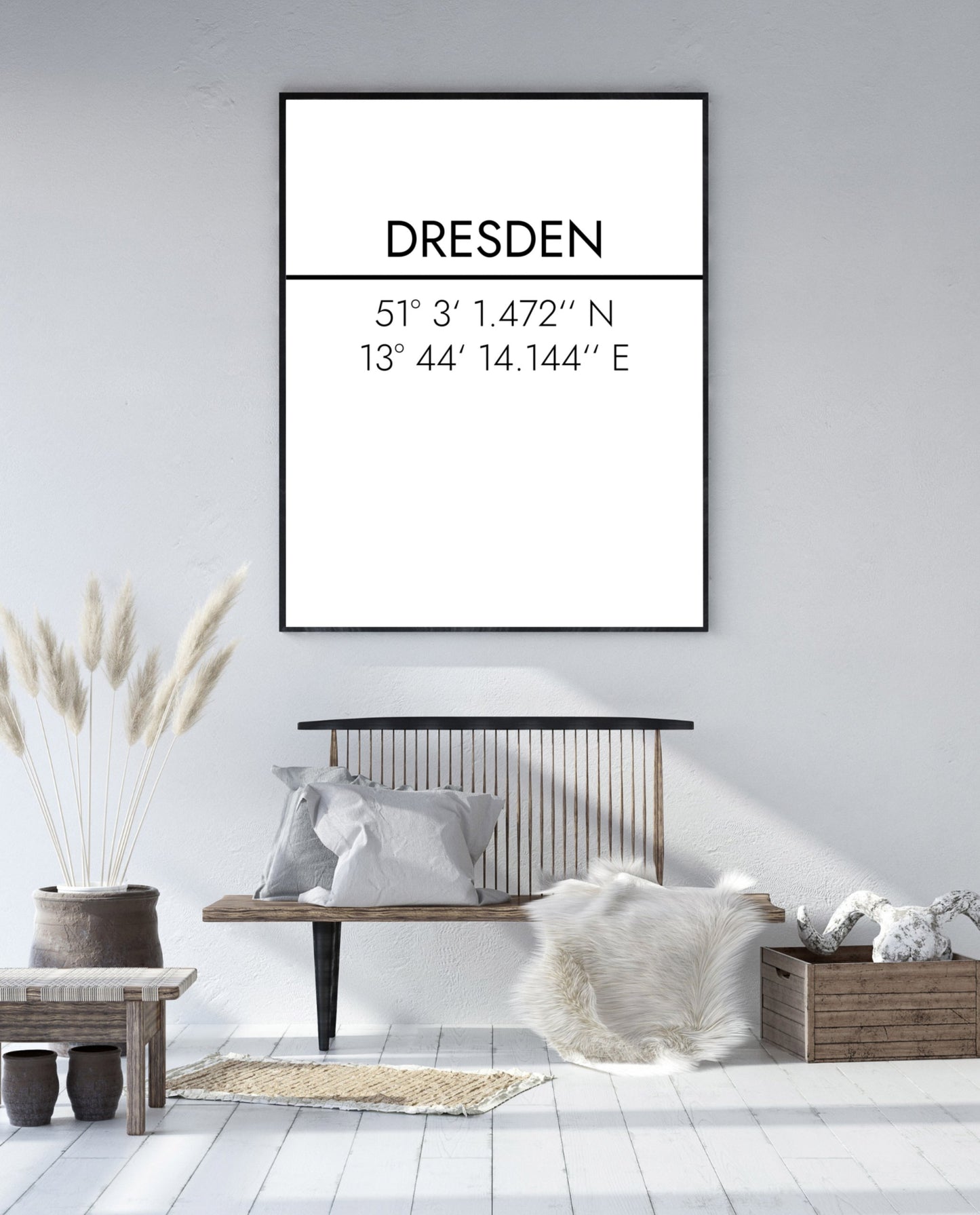 Poster Dresden Koordinaten #2