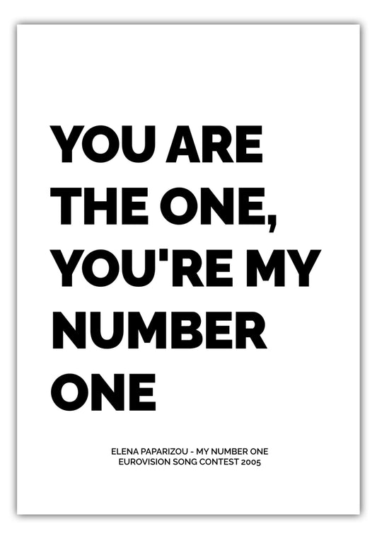 Poster Elena Paparizou - My Number One (2005)