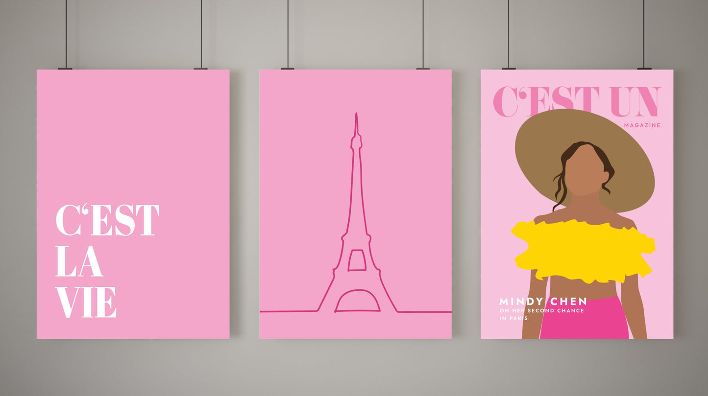 Poster Emily in Paris - Cest La Vie