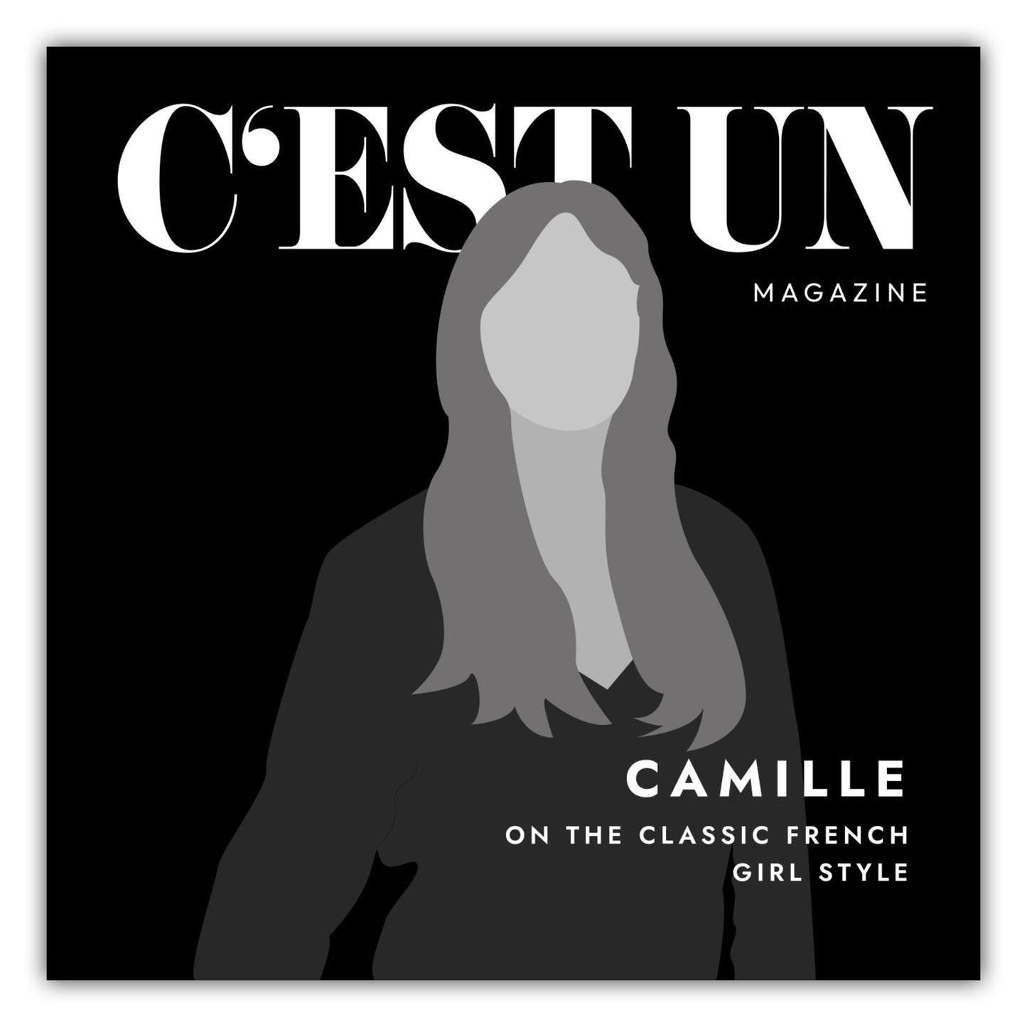 Poster Emily in Paris - Cest Un Magazine - Camille