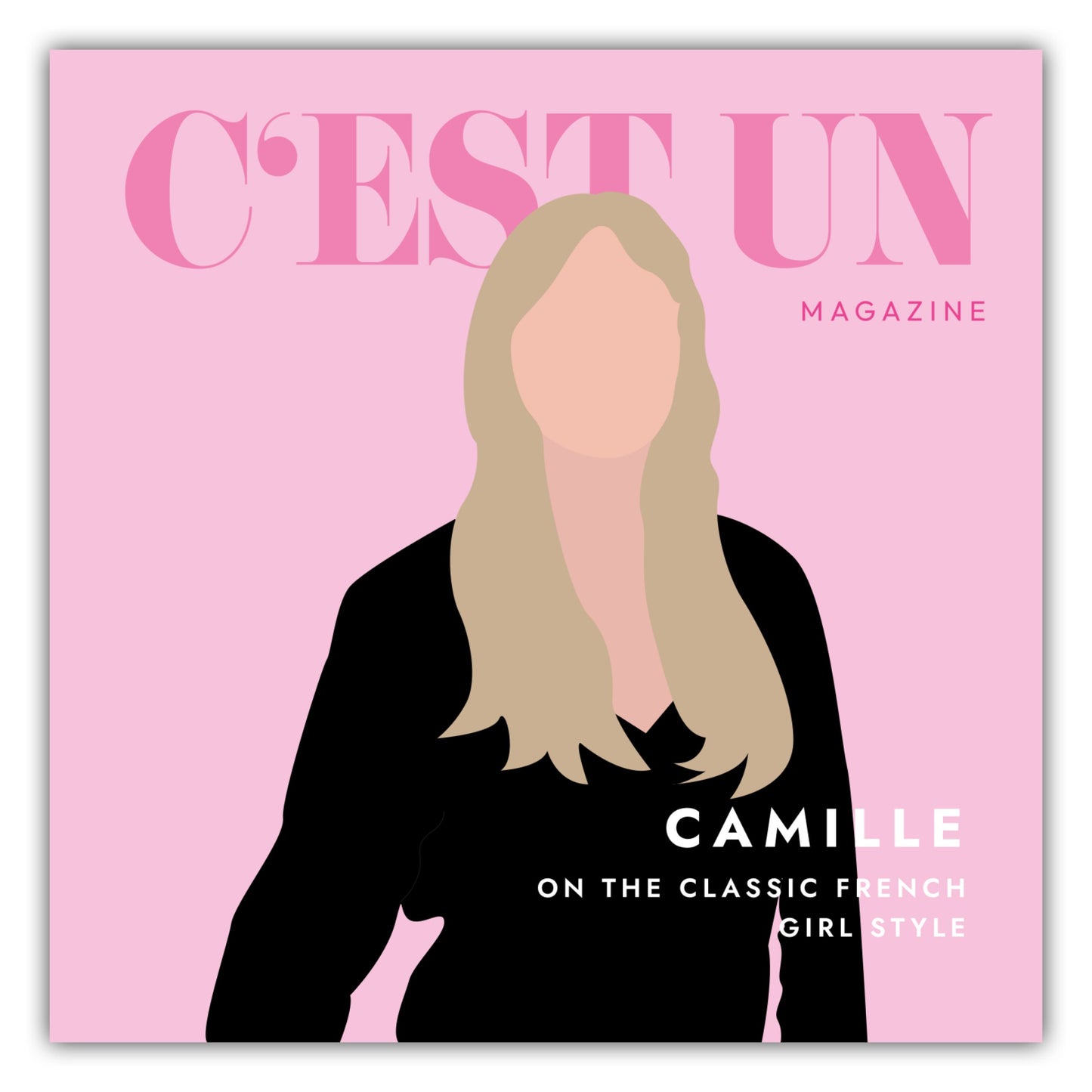 Poster Emily in Paris - Cest Un Magazine - Camille