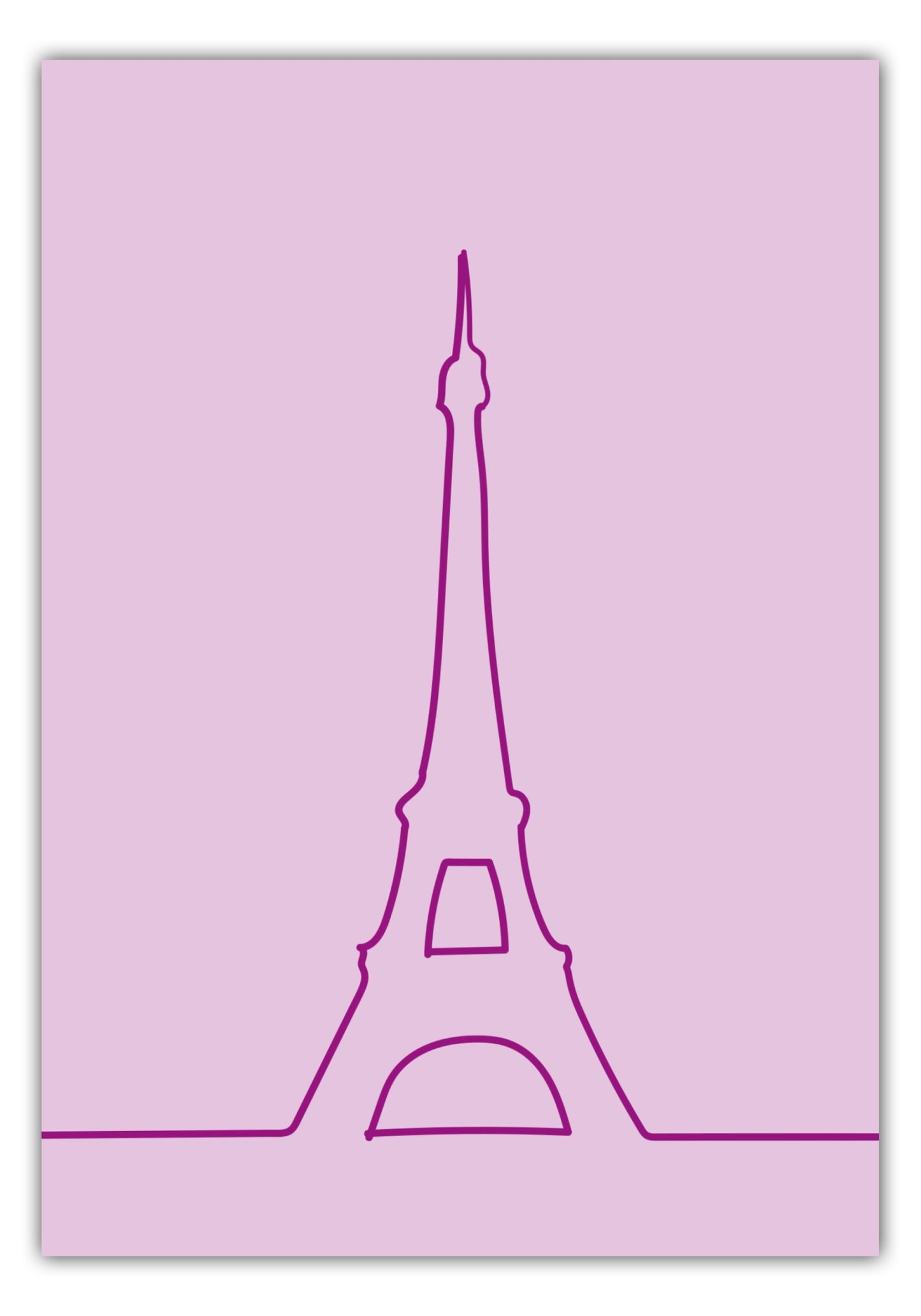 Poster Emily in Paris - Eiffelturm