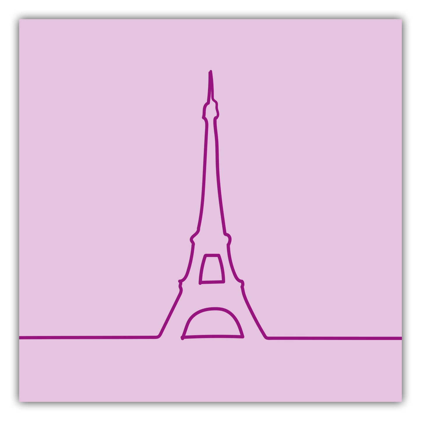 Poster Emily in Paris - Eiffelturm