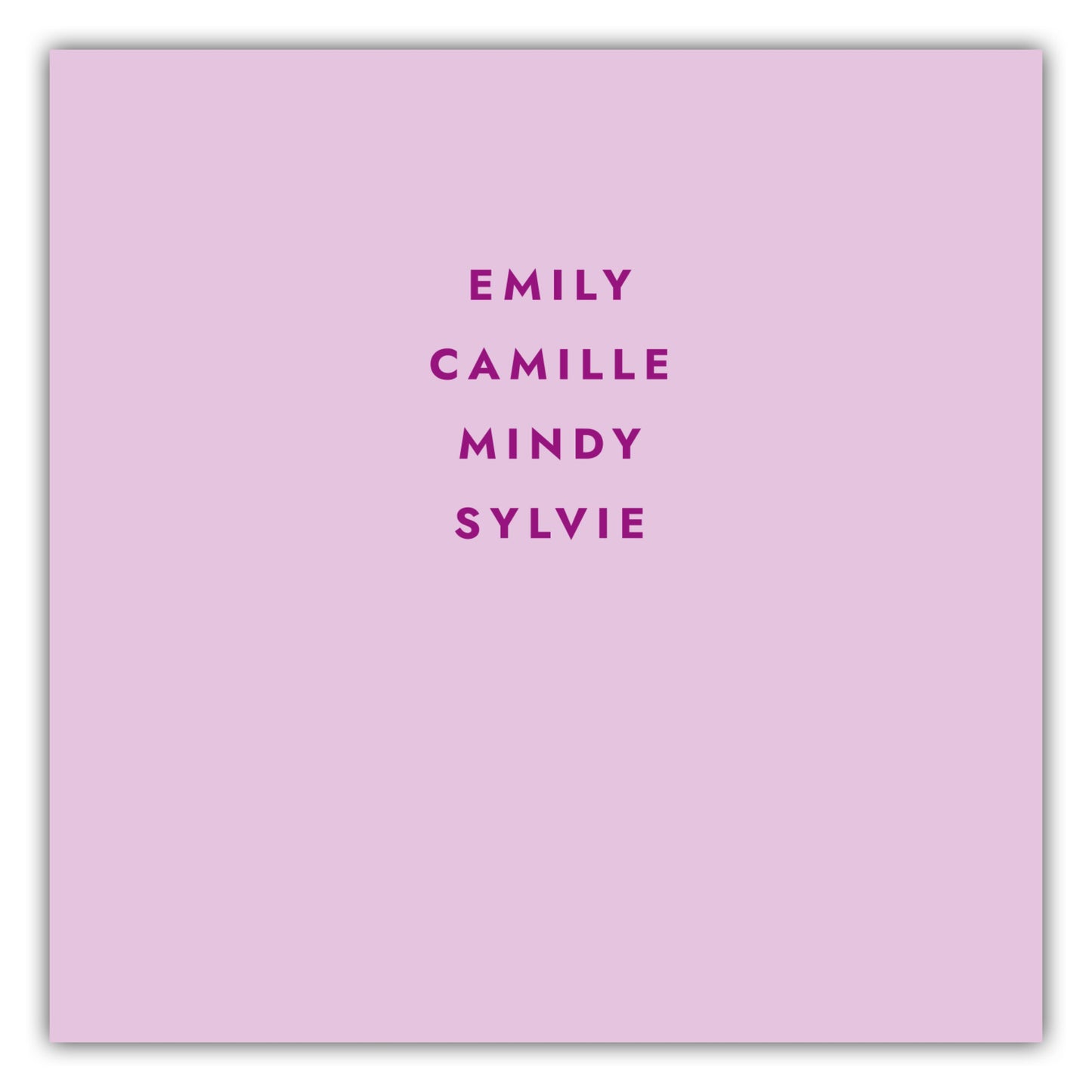 Poster Emily in Paris - Emily, Camille, Mindy, Sylvie