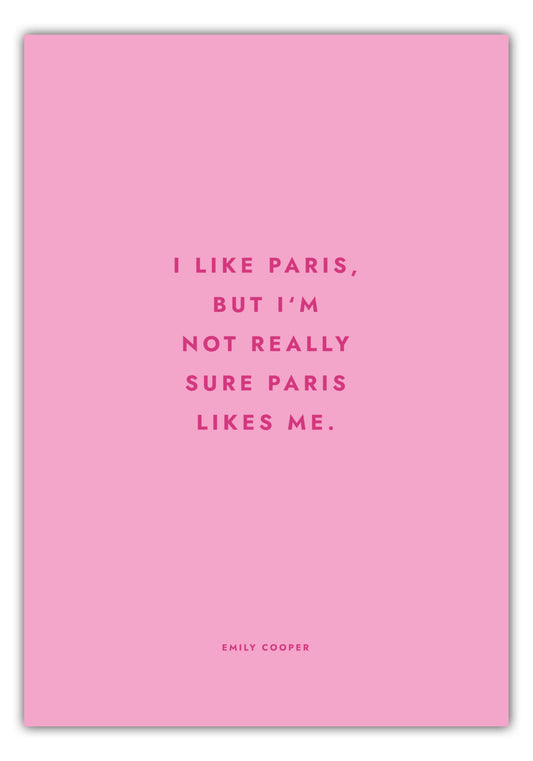 Poster Emily in Paris - I Like Paris
