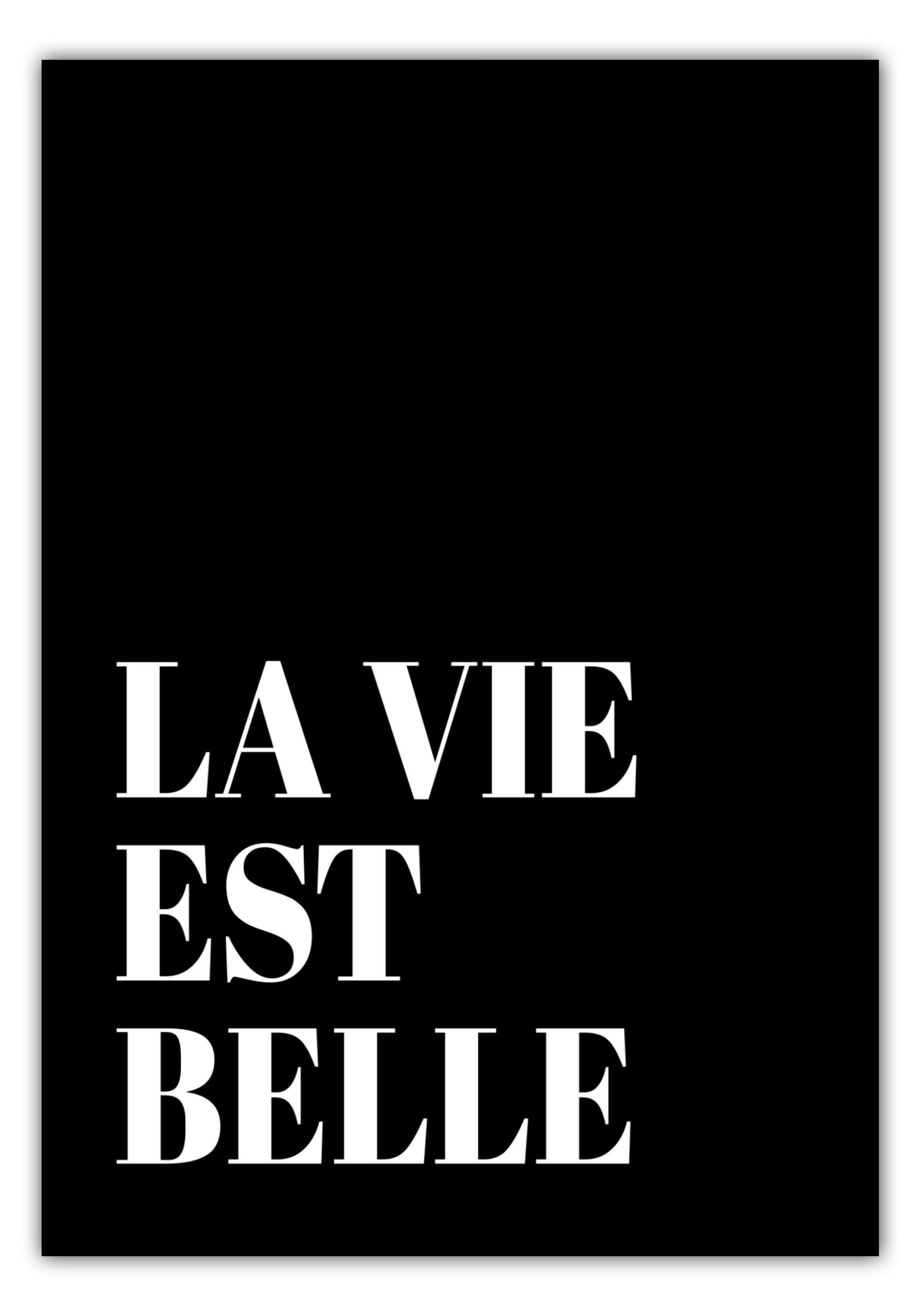 Poster Emily in Paris - La Vie Est Belle