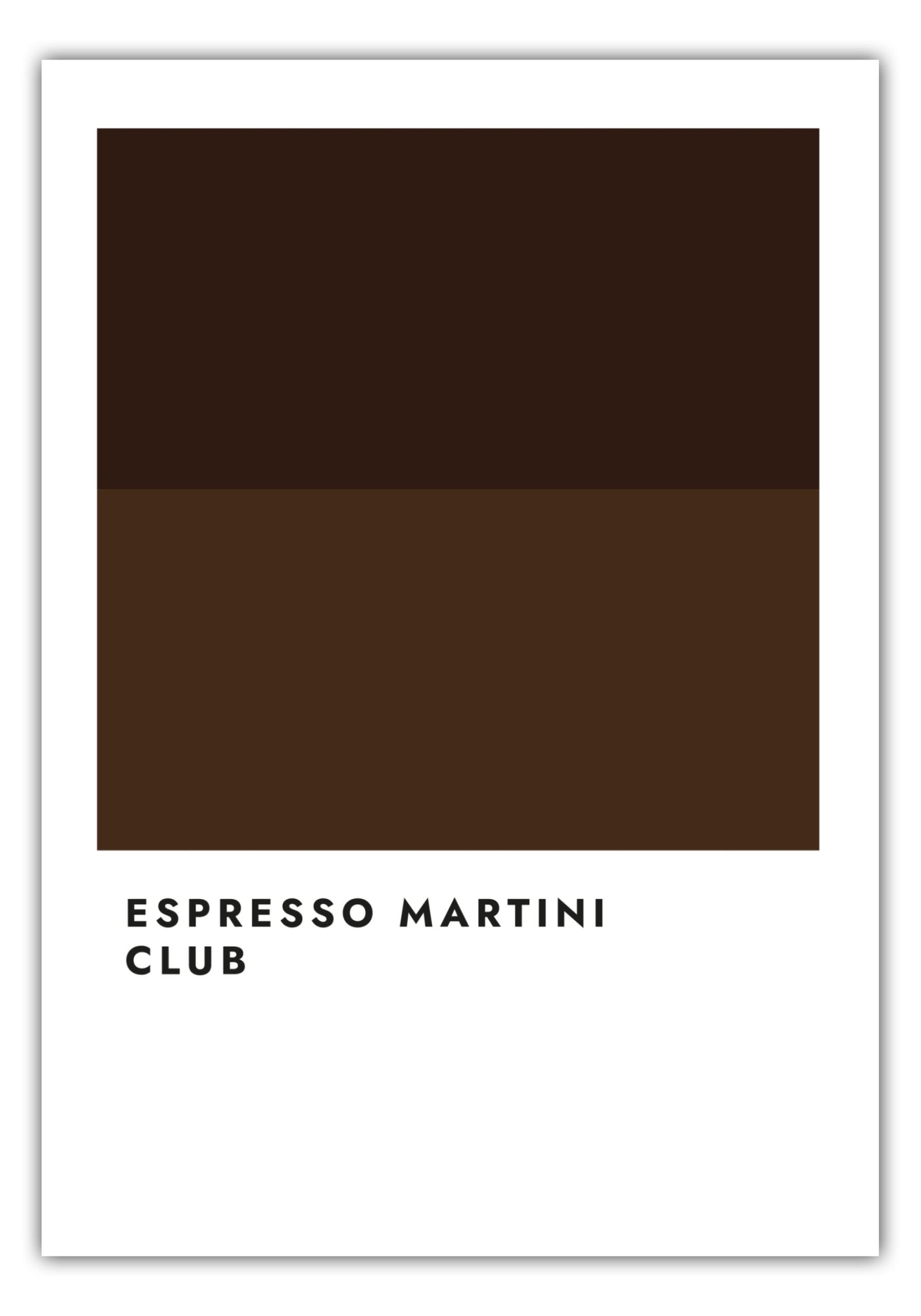 Poster Espresso Martini Club