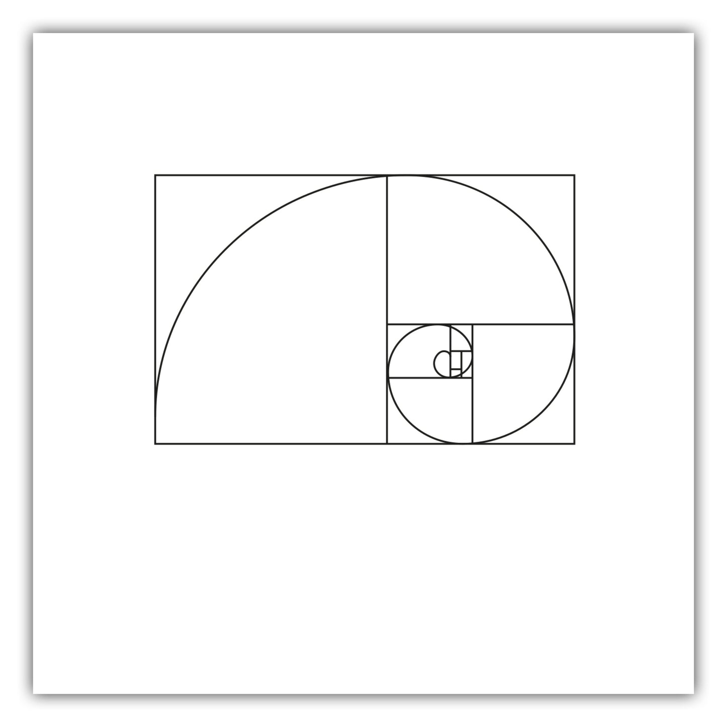 Poster Fibonacci klein