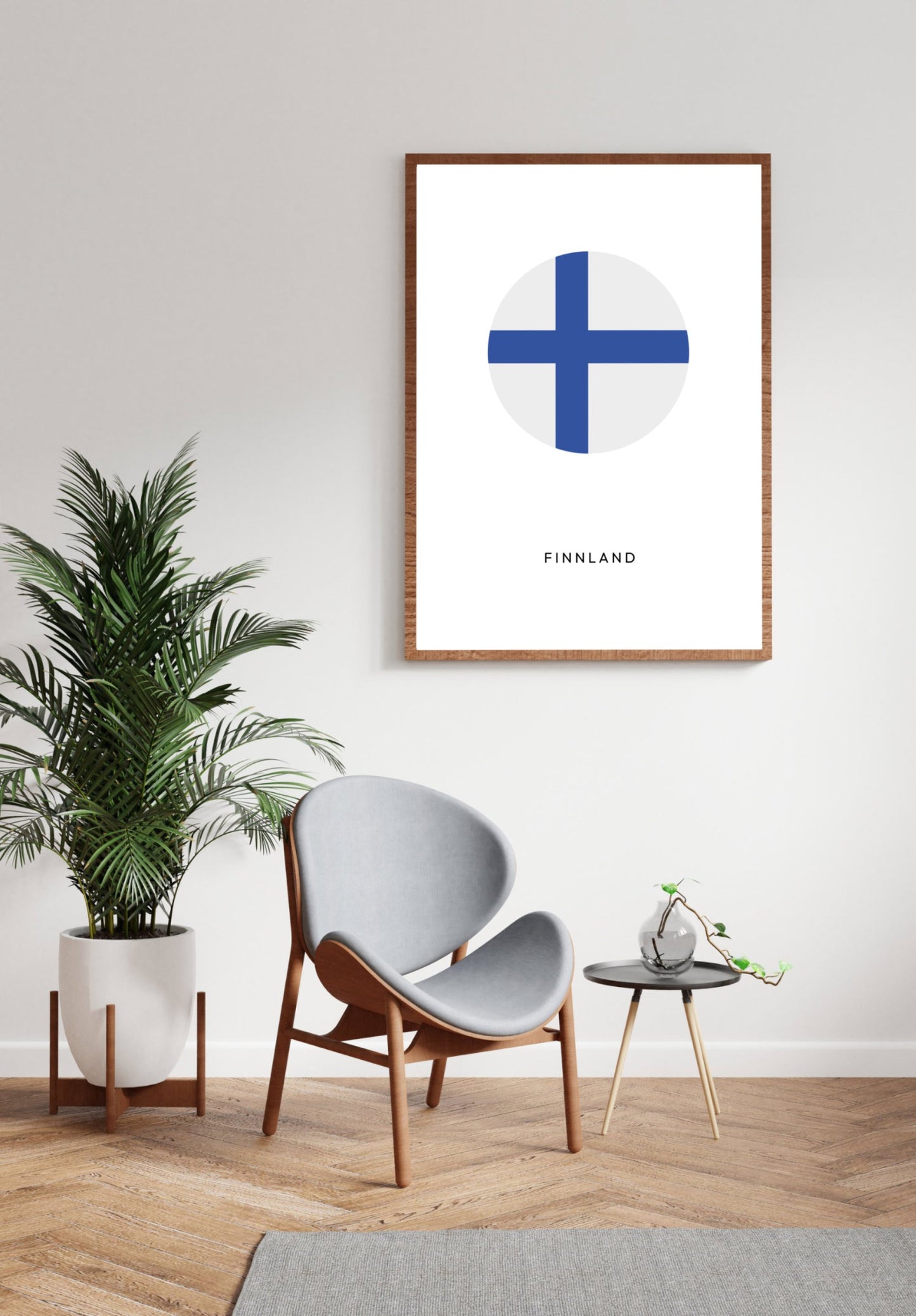 Poster Finnland Kreis