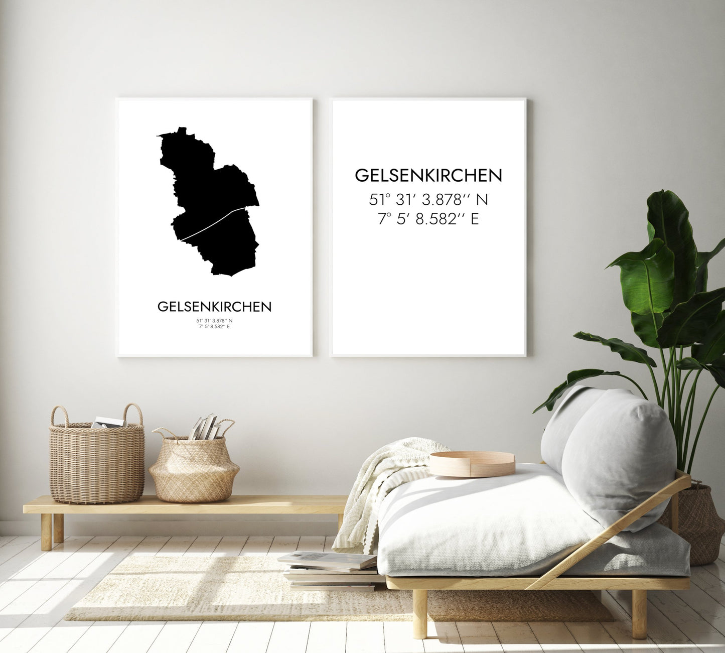 Poster Gelsenkirchen Koordinaten #1