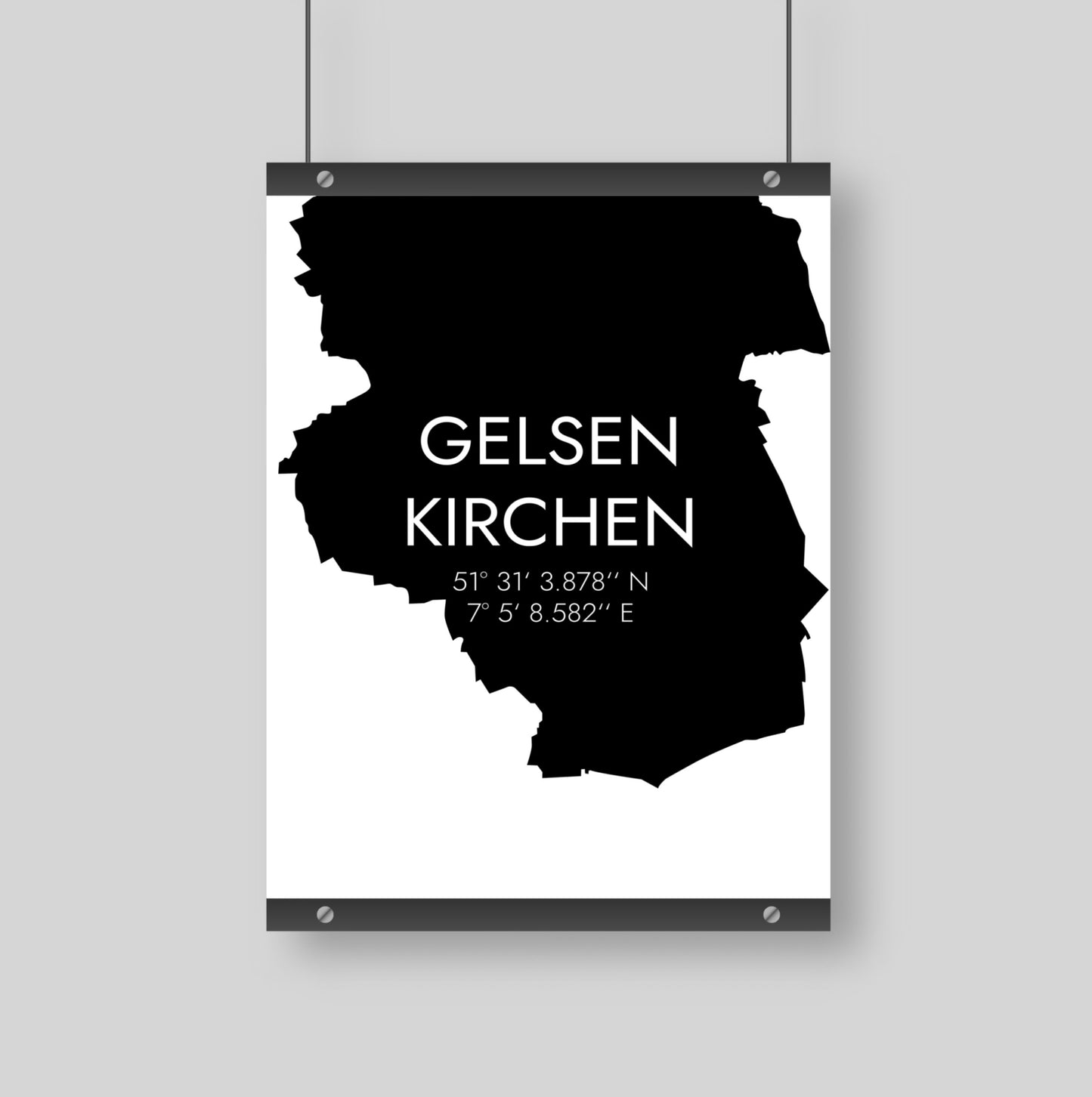 Poster Gelsenkirchen Koordinaten #5