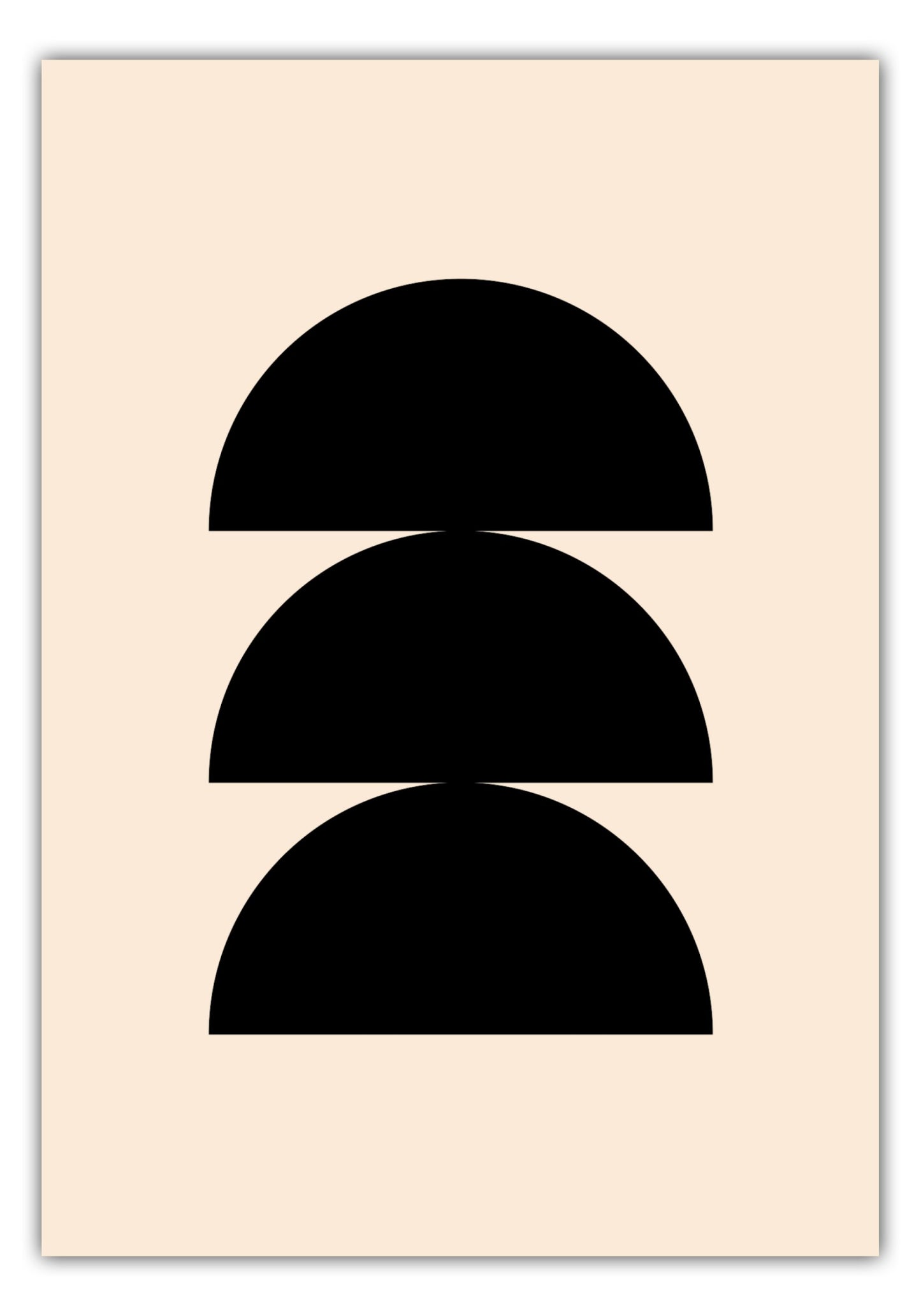 Poster Half Circles - Halbkreise