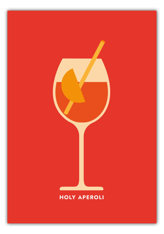 Poster Holy Aperoli - Glas