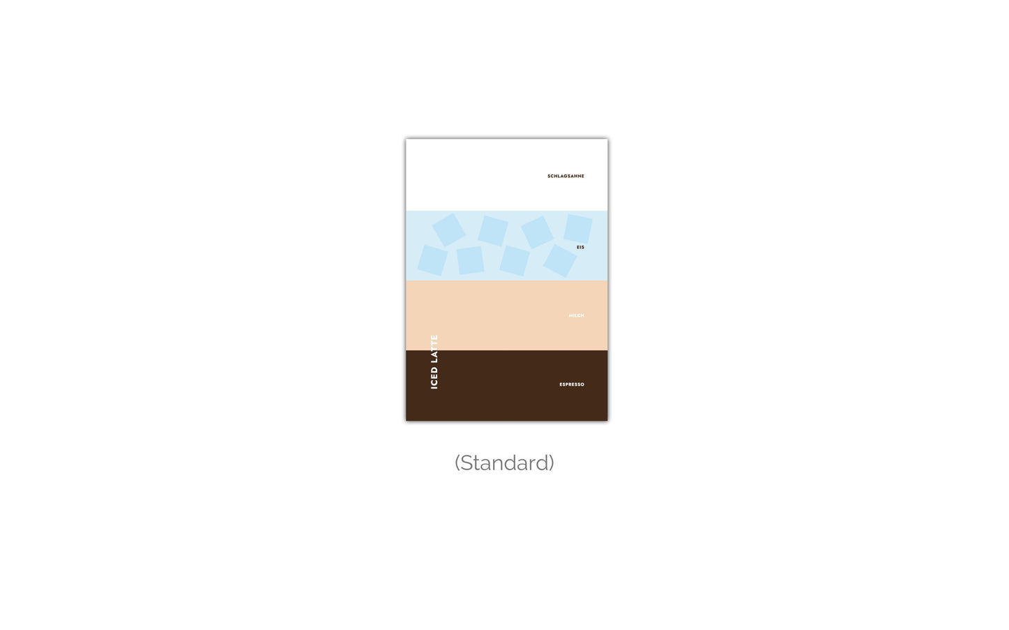 Poster Iced Latte