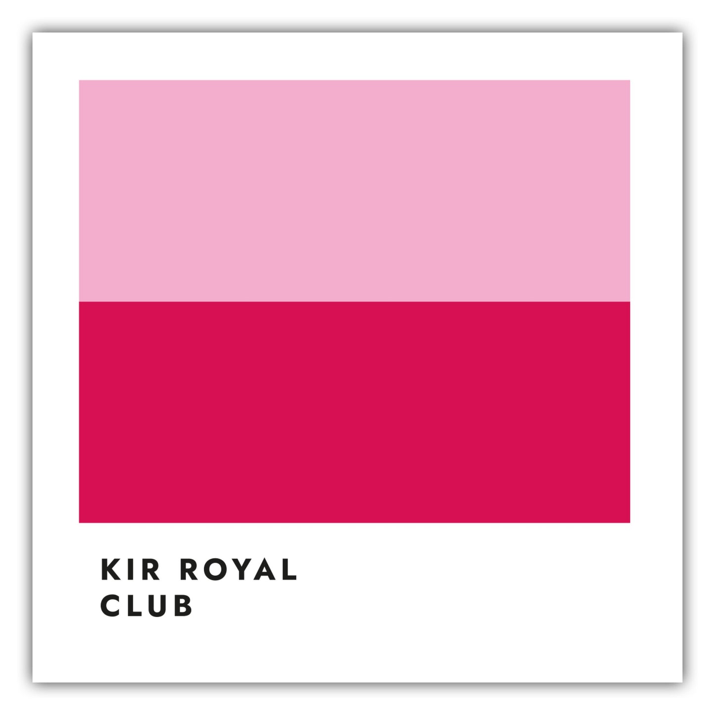 Poster Kir Royal Club