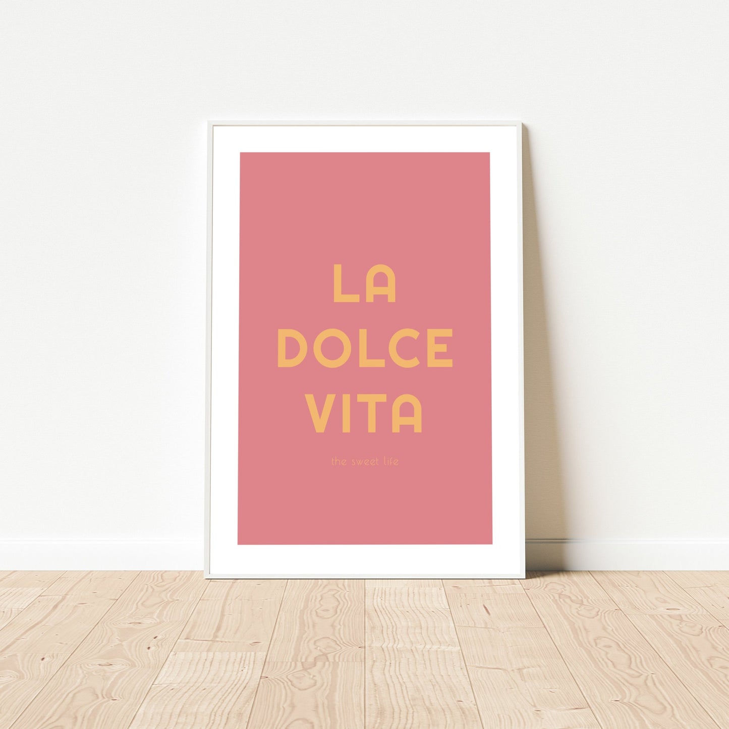Poster La Dolce Vita - The Sweet Life - La Dolce Vita Collection