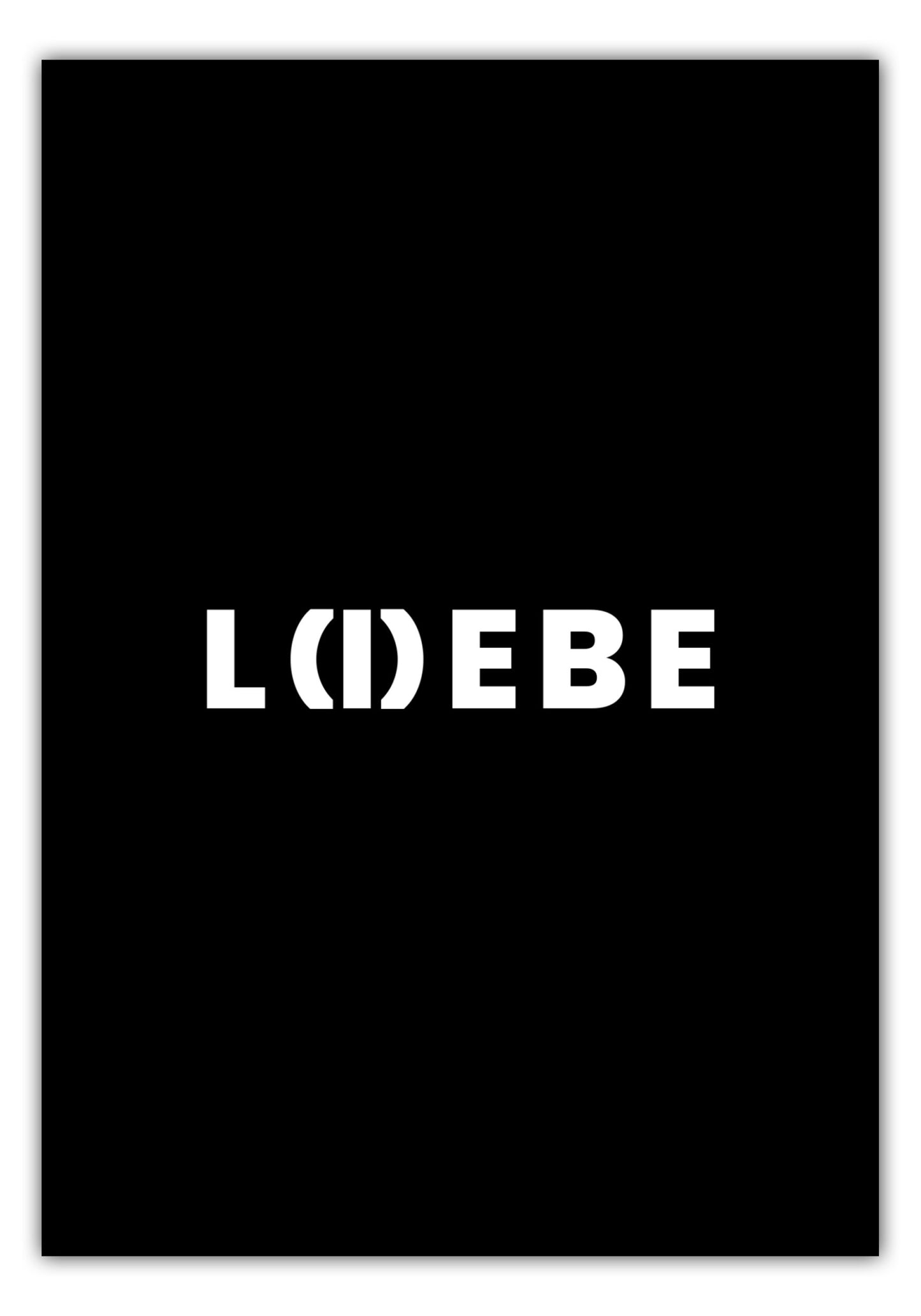 Poster L(I)EBE
