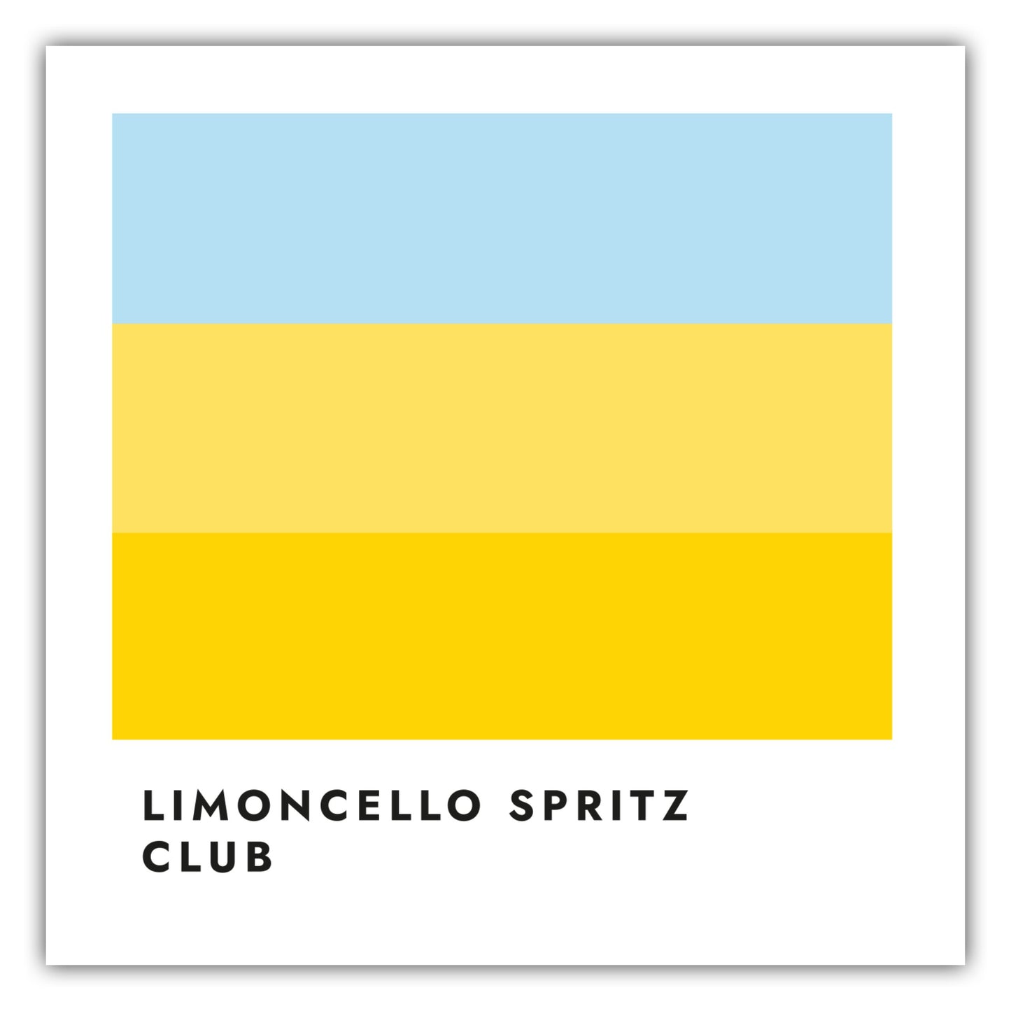 Poster Limoncello Spritz Club