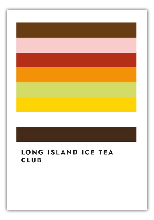 Poster Long Island Ice Tea Club