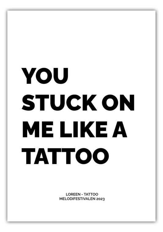 Poster Loreen - Tattoo