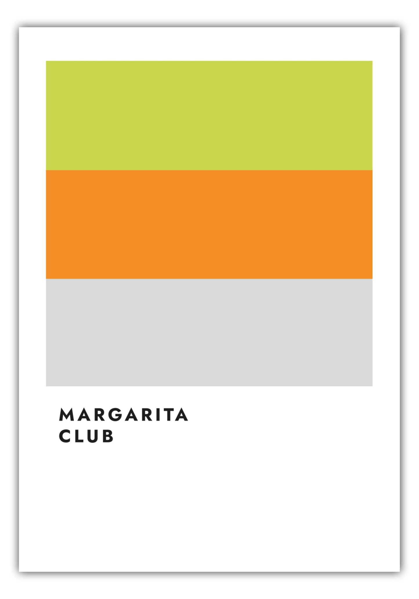 Poster Margarita Club