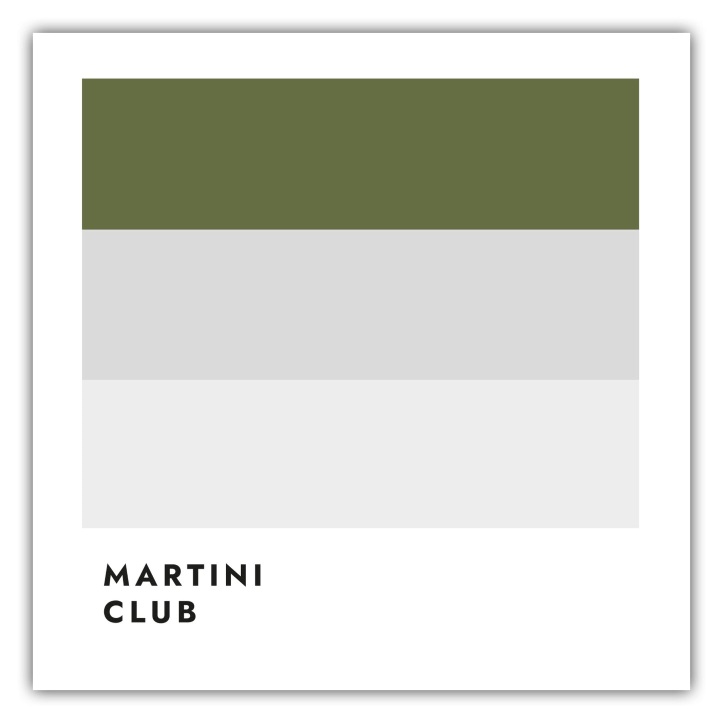 Poster Martini Club