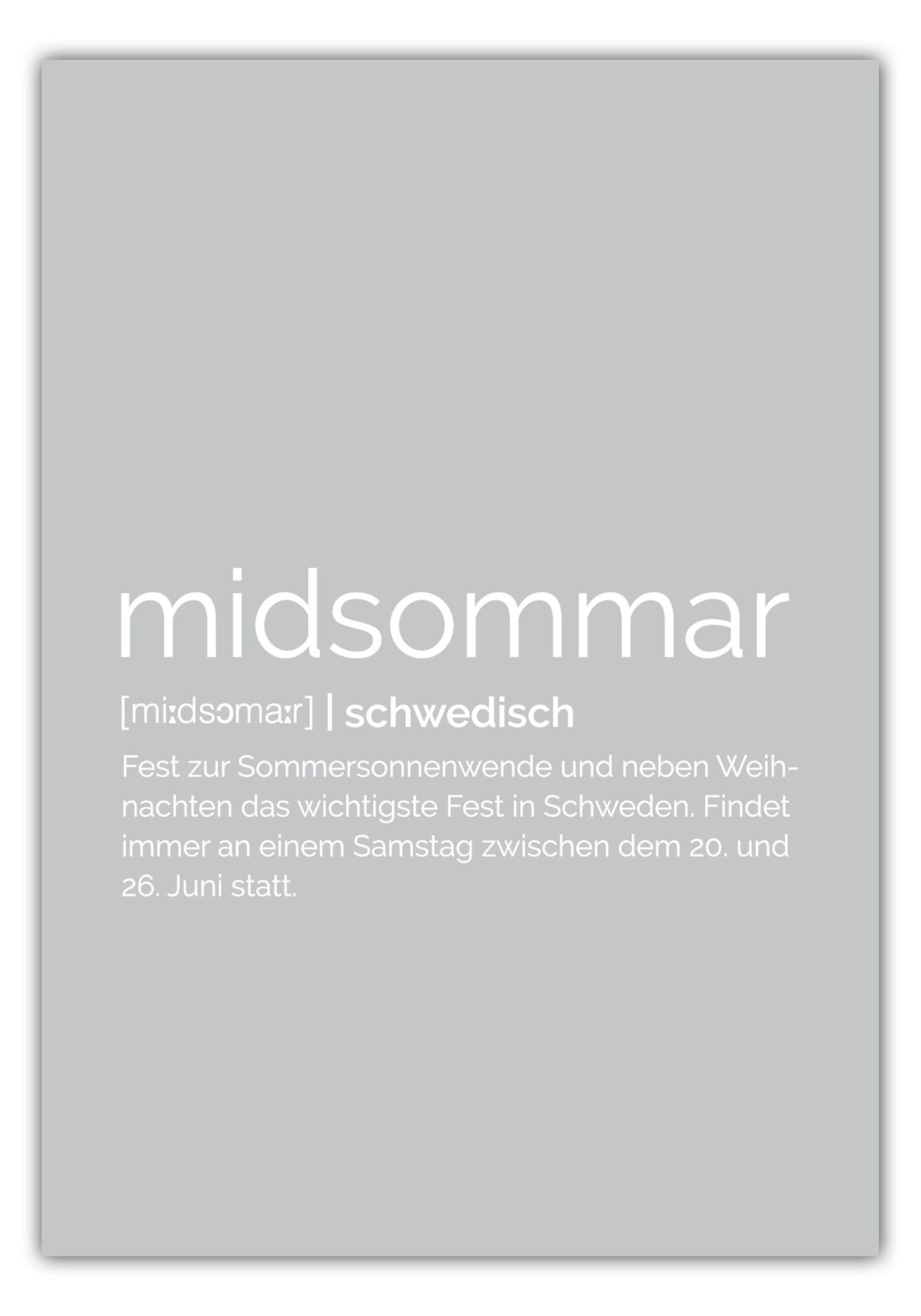 Poster Midsommar