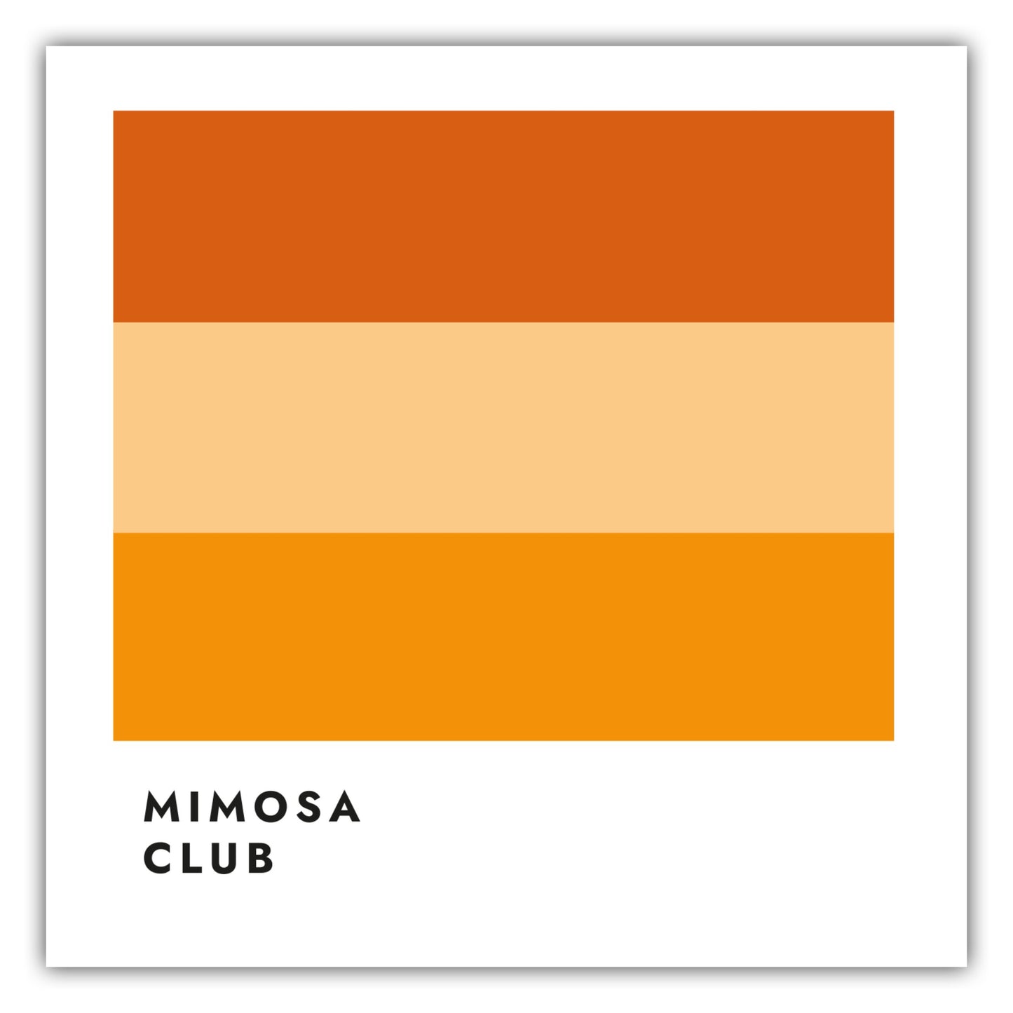 Poster Mimosa Club