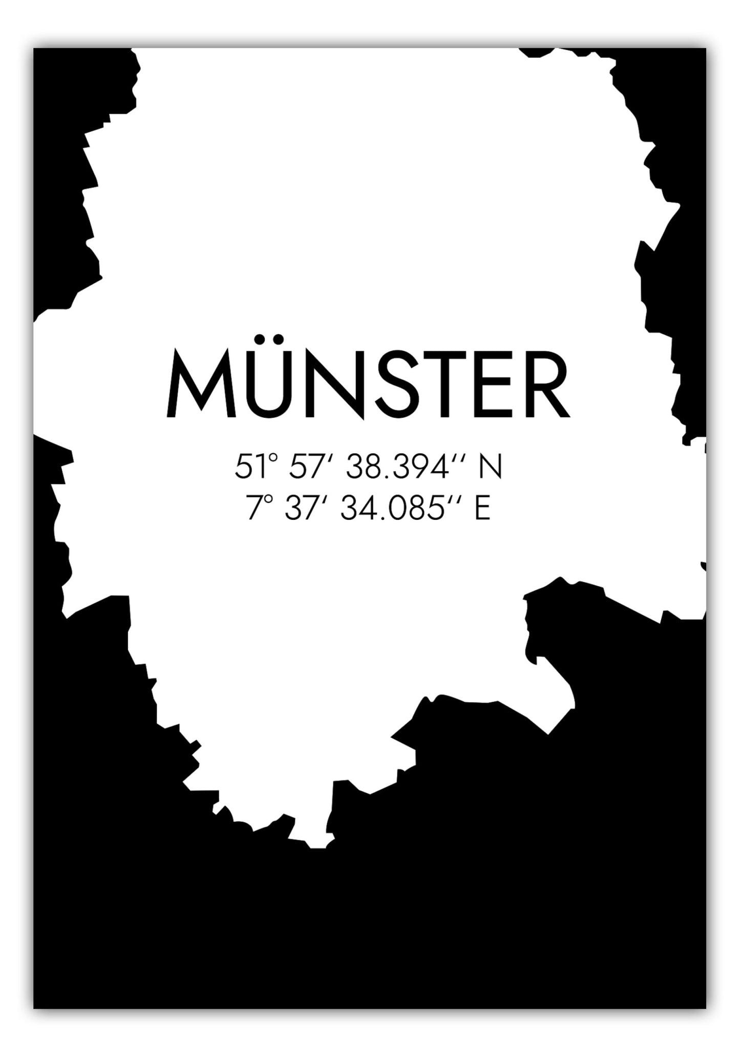 Poster Münster Koordinaten #5